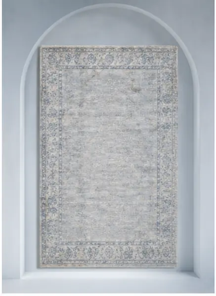 Aura Collection warm ivory handmade rug by Planet Arts
