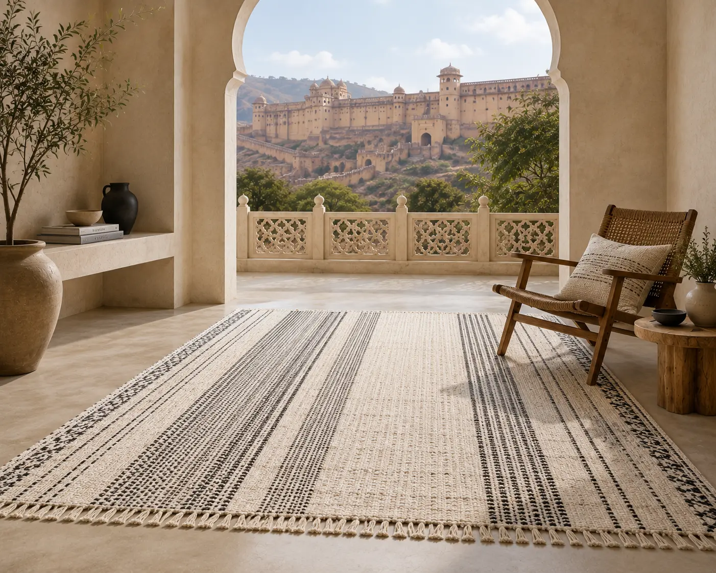 Handmade cotton rugs by Planet Arts